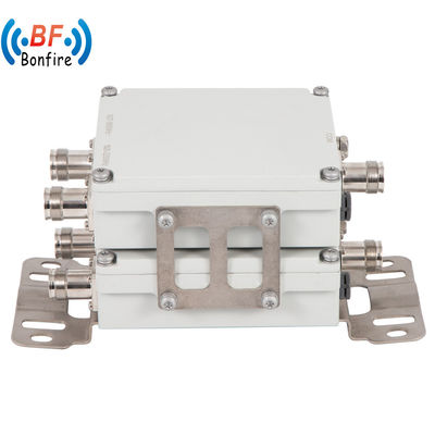 Combinaison à double bande basse PIM 617-2690MHz 3300-3800MHz 4.3-10-F DIN-F Rouge Intérieur/extérieur IP65