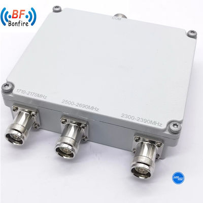 HL-0727-31 62 7701 3301 Tri-band Low Pim Combiner RF Triplexer pour les projets Ibs/Das