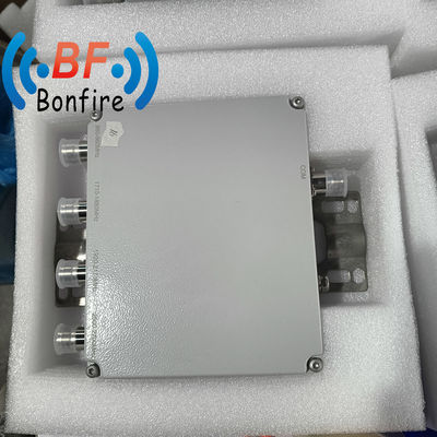 4.3-10f DIN-F 1710-2700MHz 4 Ports Basse Pim RF Quad-Band Combiner RF Quadplexer 2,630kg