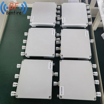 RF 5g intérieur combiné 1710-2700MHz Quadplexer avec 4in 1out Diplexer et N 4310 connecteur DIN