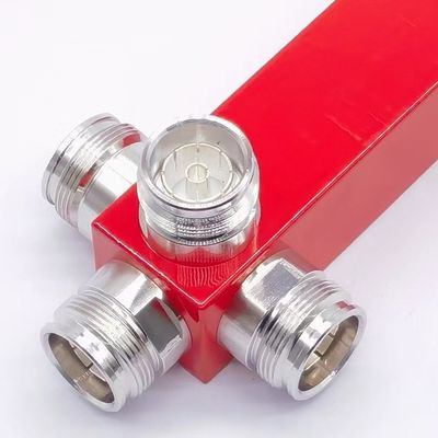 OEM/ODM Ultra large bande 4 voies basse Pim réactif Splitter haute puissance 617-4000MHz 4.3-10 F
