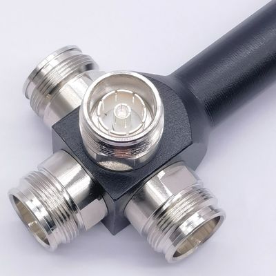 Splitter à haute puissance réactif 698-3800MHz 4,3-10 F Gris/rouge/noir/sur mesure