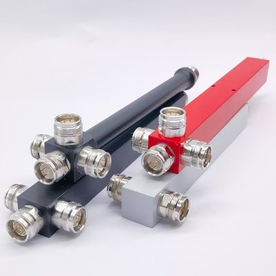 Splitter à haute puissance réactif 698-3800MHz 4,3-10 F Gris/rouge/noir/sur mesure