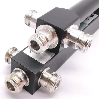 Splitter à haute puissance 698-4000MHz N F en gris Ultra large bande 2/3/4 Way Low Pim Réactif
