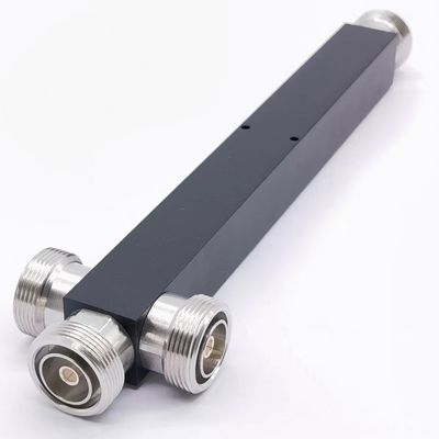 Black Ultra Wideband 2/3/4 Way Low Pim réactif à haute puissance 698-4200MHz DIN F