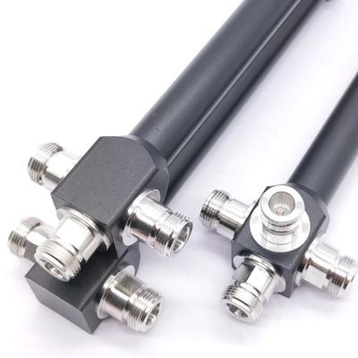 Ultra large bande 2/3/4 Way Low Pim réactif High Power Splitter pour 698-4200MHz N F