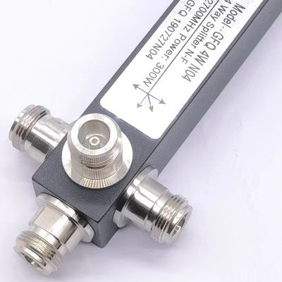 Ultra large bande 2/3/4 Way Low Pim réactif High Power Splitter pour 698-4200MHz N F