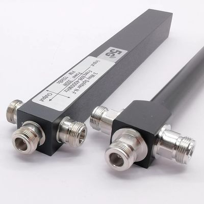 698-4200MHz N-F 3 Way Low Pim Cavity High Power Splitter en couleur grise personnalisée