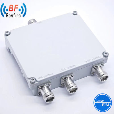 Combinateur à bas PIM VHF UHF Duplexer pour la couverture réseau 1710-2170MHz 2300-2690MHz