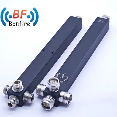 IP65 bas Pim RF 4 voies réactif Power Splitter Divider Package Poids brut 1,100 kg