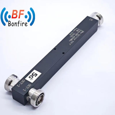 350-3800MHz DIN-F -160dbc IP65 Diviseur de puissance réactif à 2 voies avec 0,510 kg de poids brut