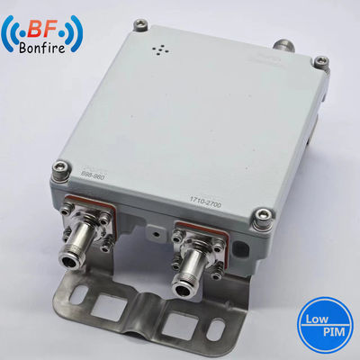 Diplexeur RF à basse fréquence PIM -160dbc 1920-2170 2300-2400 2500-2700MHz pour les télécommunications