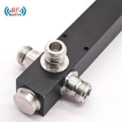Splitter de puissance réactif à large bande haute puissance 2400-6000MHz DIN-F pour IP65 intérieur/extérieur