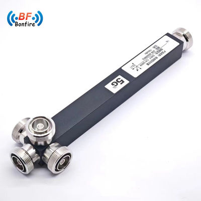 Coupe à deux voies gris 2400-6000MHz DIN-F Noir Paquet personnalisé Poids brut 0,510 kg