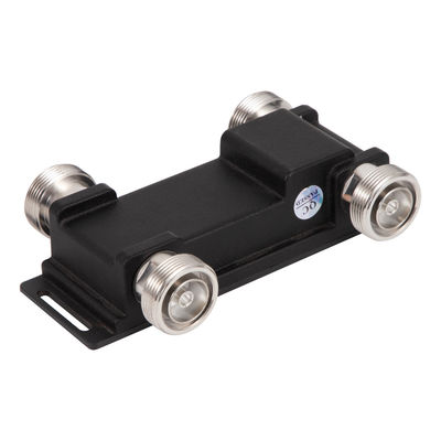 Accouplement hybride 2 en 2 sur 698-4000MHz DIN-F pour la combinaison de signaux à large plage de fréquences