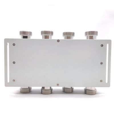 Paquet Poids brut 2000 kg Hybride combiné Hybride coupler 4 en 4 sur 617-3800MHz DIN-F