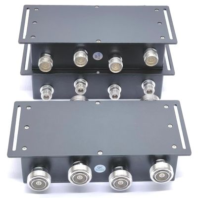 Paquet Poids brut 2000 kg Hybride combiné Hybride coupler 4 en 4 sur 617-3800MHz DIN-F