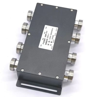 Paquet Poids brut 2000 kg Hybride combiné Hybride coupler 4 en 4 sur 617-3800MHz DIN-F