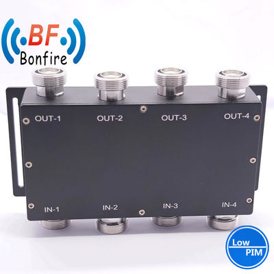 4.3-10-F/DIN-F/N-F Coupler VHF 148-174MHz 4 en 1 combinateur hybride pour la combinaison de signaux