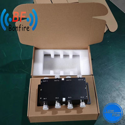 Coupleur hybride VHF 698-3800MHz 3dB Hybrid Combiner 4 en 4 avec connecteur de type N