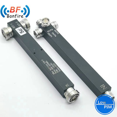 Partageur d'alimentation RF IP65 intérieur/extérieur 50W 2 voies 350-3800MHz 4.3/10-connecteur féminin