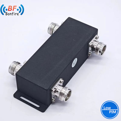 617-3800MHz 2X2 3dB combinateur d'accouplement RF hybride DIN Femme Type pour les projets DQ-XXXXX