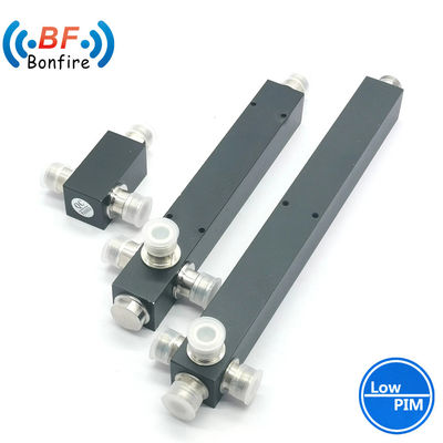 Splitter de puissance par cavité RF 50 ohm noir pour intérieur/extérieur dans les systèmes de télécommunication