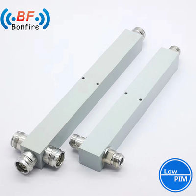 Diffuseur de puissance RF à deux voies 100W 350-3800MHz Interface DIN-F/4.3-10-F/DIN-F pour la station de base