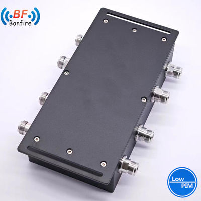 Couplings hybrides à bas PIM 7/16DIN Femme de type UHF RF Hybrid Combiner 698-4000MHz 3dB RF 2X1
