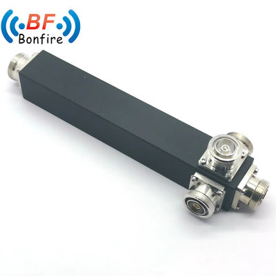 350-3800MHz Diviseur de puissance bidirectionnel avec interface DIN-F et connecteur féminin gris 4.3/10