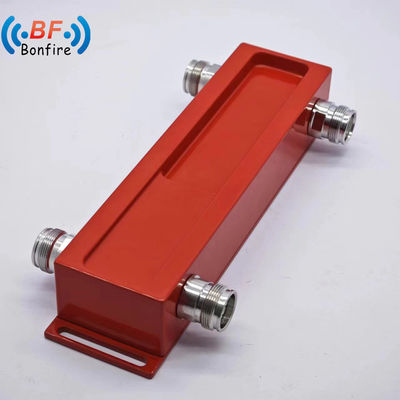 698-4000MHz Coupler hybride 3dB à basse fréquence pour 4,3-10 Femme 2 en 2 sortie RF Hybrid Combiner