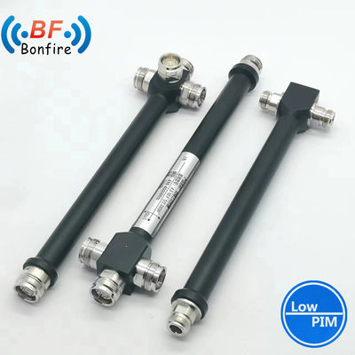Combinaison de diviseur de puissance RF à 2 voies avec interface N-F/4.3-10-F/DIN-F et plage 698-3800MHz