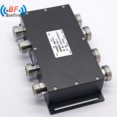 500W 4*4 6dB Coupler hybride Combinaison hybride 4 en 4 sortie N 4.3-10 DIN Connecteur avec 1