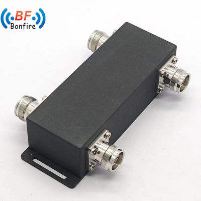 300W 698-4000MHz N-Femme basse Pim-155dbc 2 en 1 sur 3dB combinateur d'accouplement hybride pour les Ibs