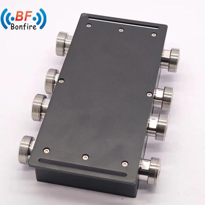 RF personnalisé 698-4000MHz 100W 4X4 sortie Hybride Combiner avec bas Pim -155dbc en rouge