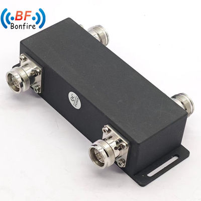 DQ-XXXXX Basse Pim -155dbc 300W 698-4000MHz 2*2 Coupler hybride combiné avec 4.3-10 Femme