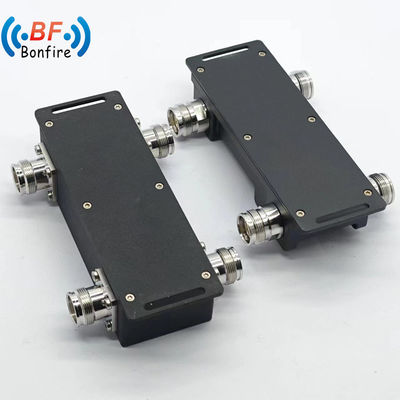 200W 617-3800MHz 698-3800MHz N/4.3-10/DIN Femme 2 en 2 sur 3dB Combinateur d'accouplement hybride pour Ibs