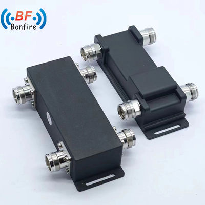 200W 617-3800MHz 698-3800MHz N/4.3-10/DIN Femme 2 en 2 sur 3dB Combinateur d'accouplement hybride pour Ibs