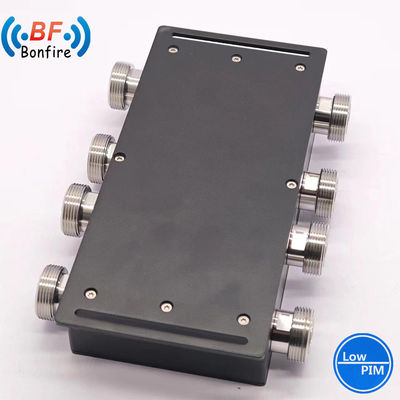 Combinaison hybride RF basse Pim -160dbc 4X4 617-3800MHz pour une couleur noire personnalisée