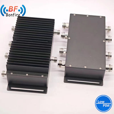 Combinaison hybride RF basse Pim -160dbc 4X4 617-3800MHz pour une couleur noire personnalisée