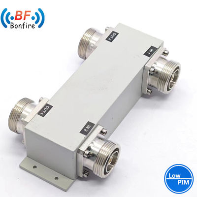 698-3800MHz 2X2 Coupler de combinaison hybride -155dBc RF à basse fréquence Pim avec Voir le tableau ci-dessous