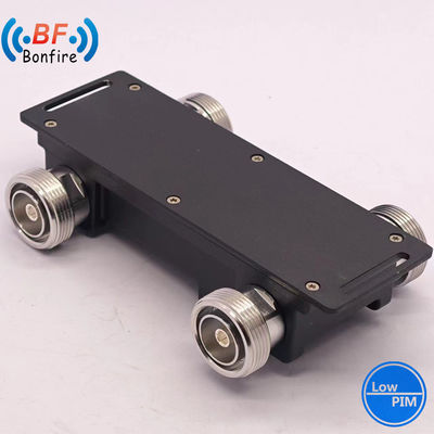 Combinateur hybride RF noir 4.3/10-féminin 698-3800MHz 2X2 3dB Coupler hybride pour Ibs/Das