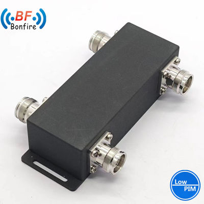 4.3-10-F/DIN-F/N-F Interface UHF 698-3800MHz 2 voies combinateur RF hybride/accouplage hybride