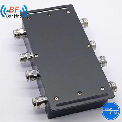 4.3-10-F/DIN-F/N-F Interface VHF RF Hybrid Combiner 698-3800MHz Coupler hybride à quatre voies