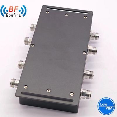 4.3-10-F/DIN-F/N-F Interface VHF RF Hybrid Combiner 698-3800MHz Coupler hybride à quatre voies