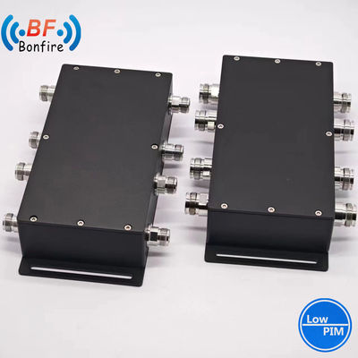 4.3-10-F/DIN-F/N-F Interface VHF RF Hybrid Combiner 698-3800MHz Coupler hybride à quatre voies