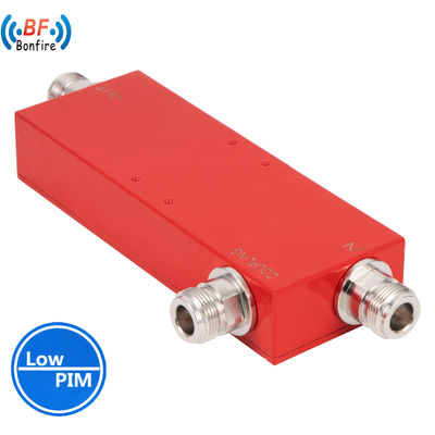 698-4000MHz Basse Pim -160dbc IP65 N Interface de couplage directionnel féminin N-F Gris/rouge