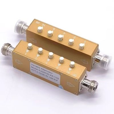 2W 5W 10W RF Attenuateur variable DC-3000MHz N-F Taille du paquet 16.00cm * 5.00cm * 2.00cm