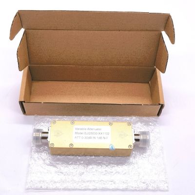 2W 5W 10W RF Attenuateur variable DC-3000MHz N-F Taille du paquet 16.00cm * 5.00cm * 2.00cm