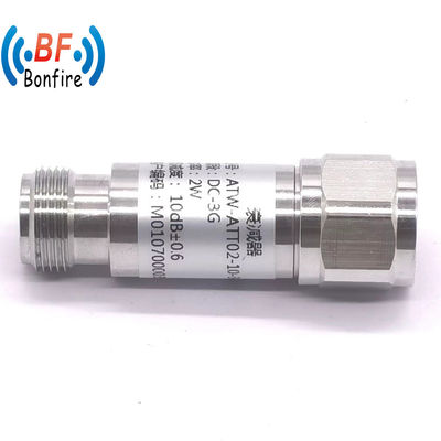 Rode 5W RF DC-3GHz Attenuateur fixe coaxial Nm-NF Connecteur 3dB 5dB 6dB 7dB 8dB 10dB 13dB 15dB 20dB 30dB 40dB